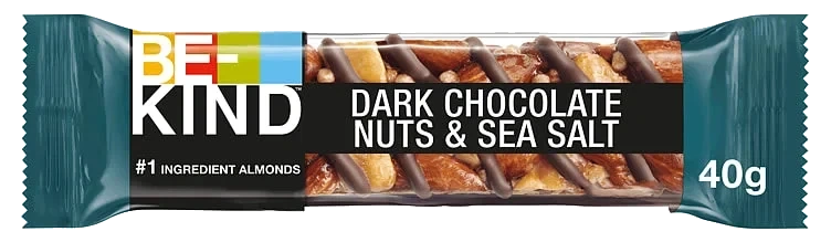 BE-KIND Dark Chocolate Nuts & Sea Salt