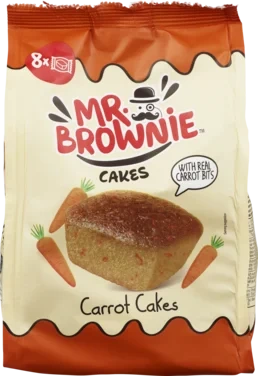 Carrot Cakes 200g Mr Brownie