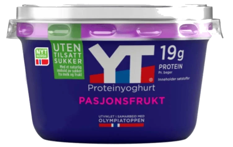 YT Proteinyoghurt Pasjonsfrukt, 200 g