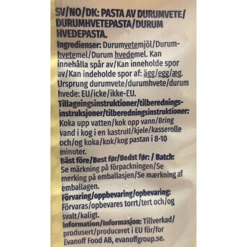 Spirali Pasta 6-pack