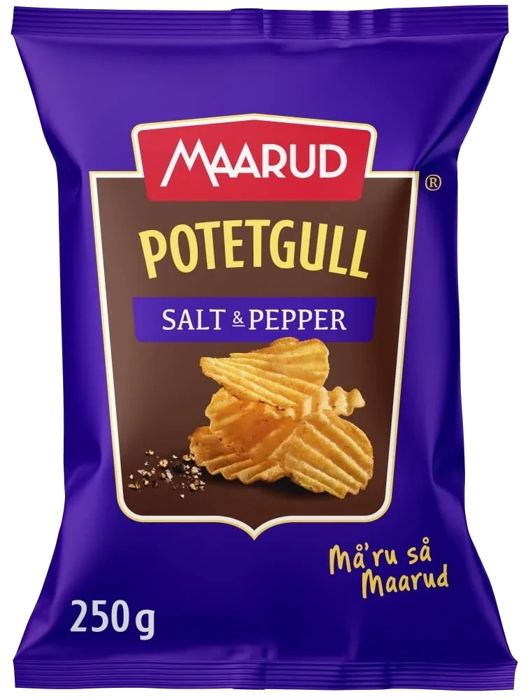 Potetgull salt & pepper