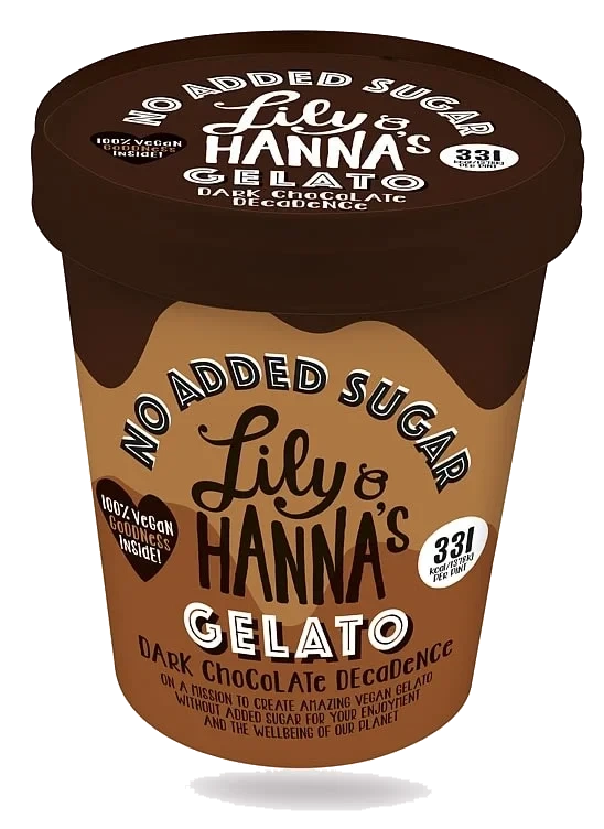 Lily&Hanna's Is Gelato Sjokolade 465ml