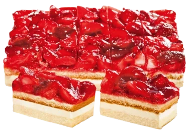 Jordbærkake Langpanne 20 Biter