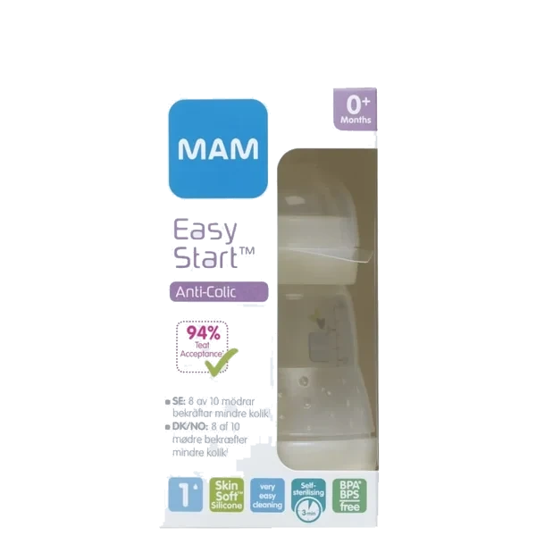 Tåteflaske Anti Kolikk 160ml 1stk Mam