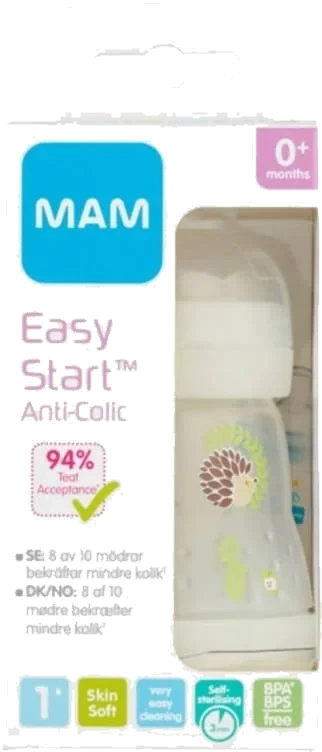 Tåteflaske Anti Kolikk 160ml 1stk Mam