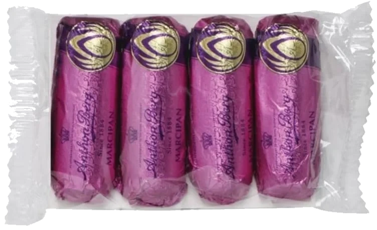 Marsipanbrød 4x25g Anthon Berg