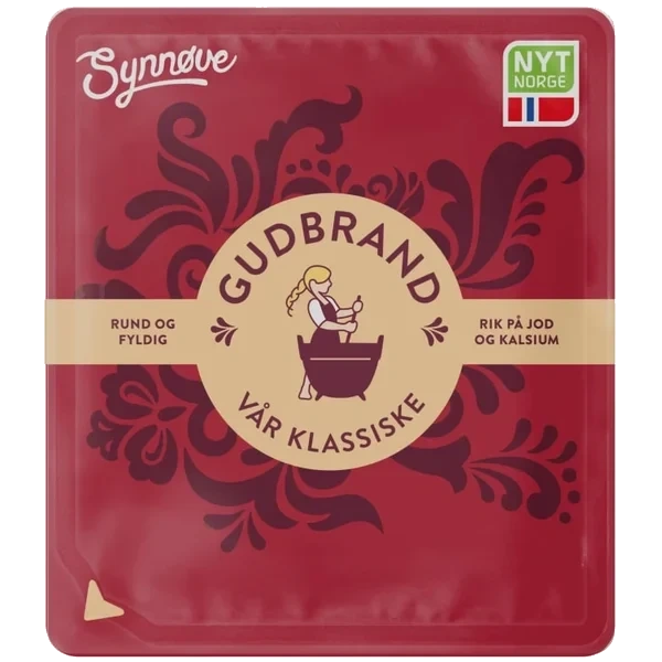 Gudbrand Brunost Skivet 150g Synnøve