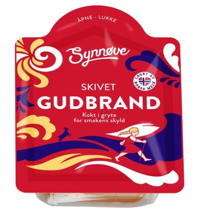 Gudbrand Brunost Skivet 150g Synnøve