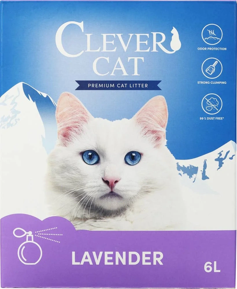 Kattesand lavender
