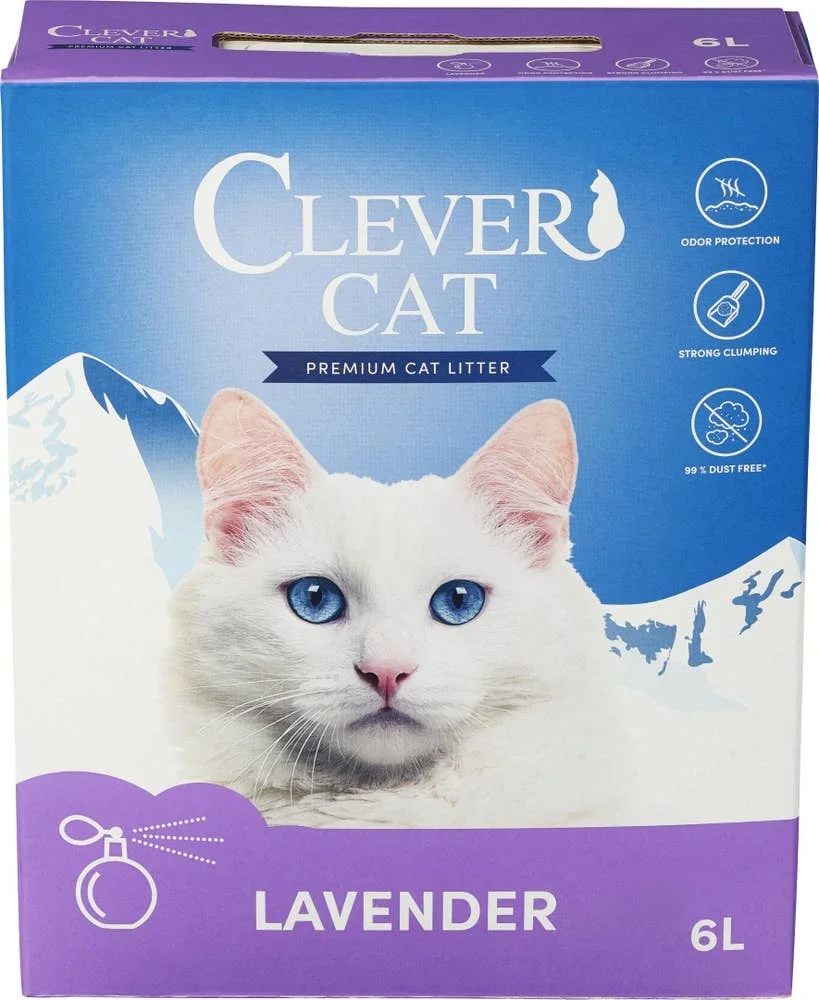Kattesand lavender