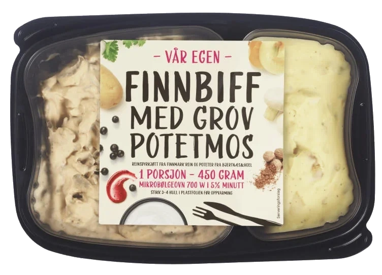Finnbiff m/Grov Potetstappe 450g