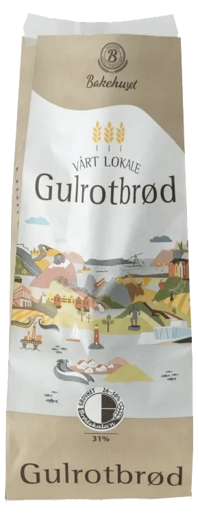Gulrotbrød Bakehuset Ikke Skåret