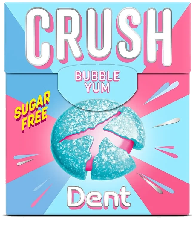 Halstabletter Crush BubbleYum