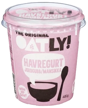 Havregurt Jordbær 400g Oatly