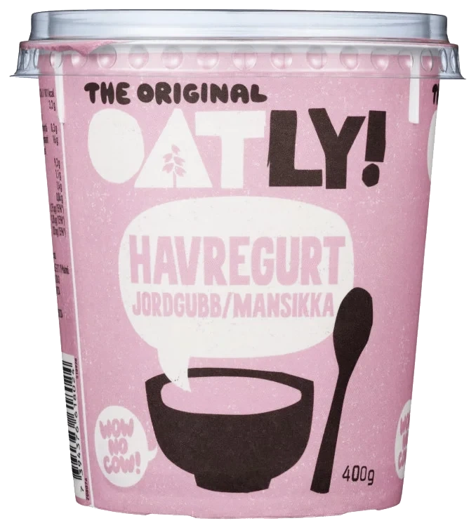 Havregurt Jordbær 400g Oatly