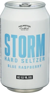 Storm Hard Seltzer Blue Raspberry 0,33l boks