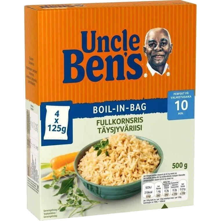 Fullkornsris Boil In Bag 500g