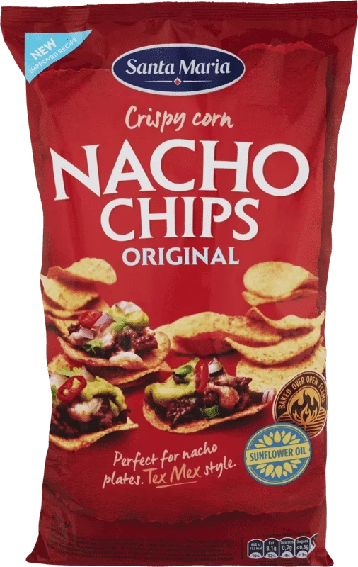 Santa Maria Nacho Chips 475g