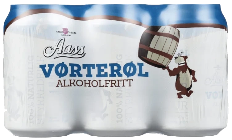 Aass Vørterøl 0,33lx6 Bx