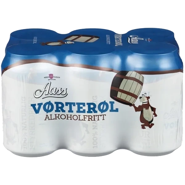 Aass Vørterøl 0,33lx6 Bx