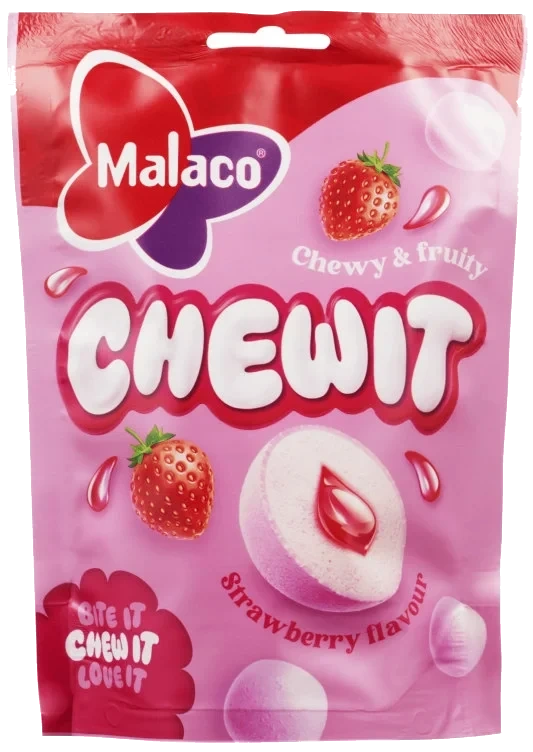 Chewit Strawberry 115g Malaco