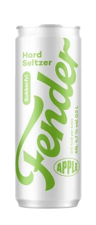 Hard Seltzer Eple 4,7% 0,5l boks Fender