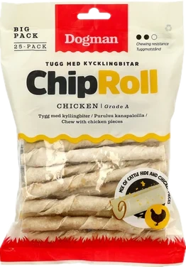 Tyggerrull Chicken Chip Roll 25p