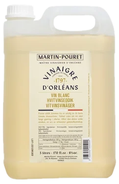 Hvitvinseddik 5l Martin Pouret