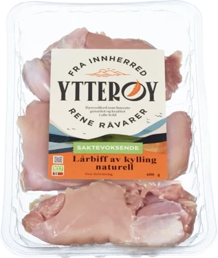 Lårbiff av kylling Naturell 600g