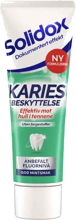 Solidox Tannkrem Kariesbeskyttelse 75ml