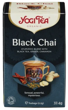 Sort Te Chai Økologisk 17 Poser
