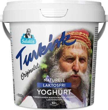 Salakis Tyrkisk Yoghurt Laktosefri 10% 1kg