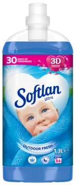 Skyllemiddel Softlan 1,3 l, Outdoor Fresh