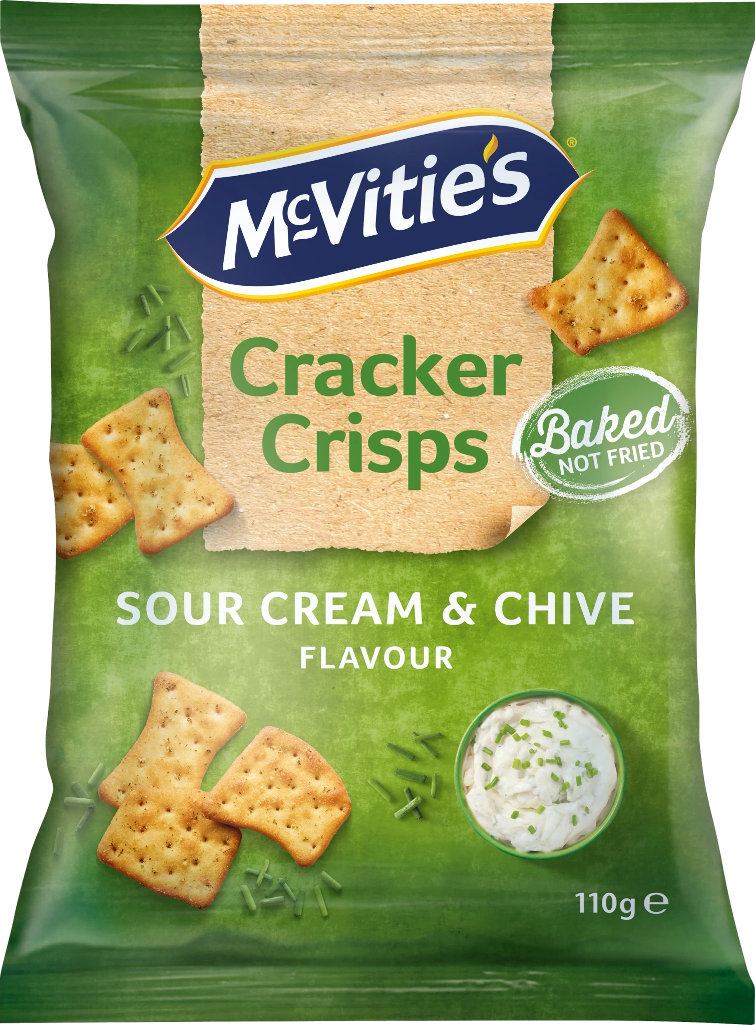 Kex Cracker Crisps Sour Cream & Chive