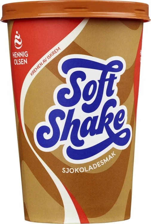Soft Shake Sjokolade 250ml Hennig Olsen