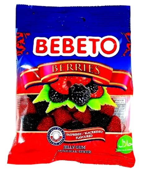Bebeto Jelly Berries 70g