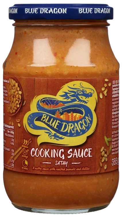 Peanut Satay Cooking Sauce 385g Blue Dragon