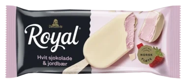 Royal Hvit Sjokolade og Jordbær 90ml