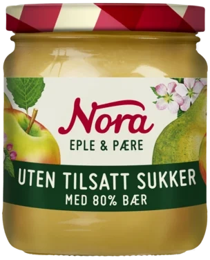 Eple&pære u Tils Sukker 285g Nora