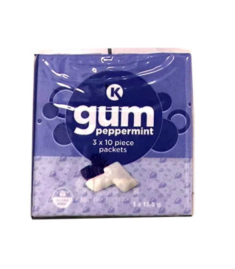 Peppermint Tyggegummi 3pk 40,5g