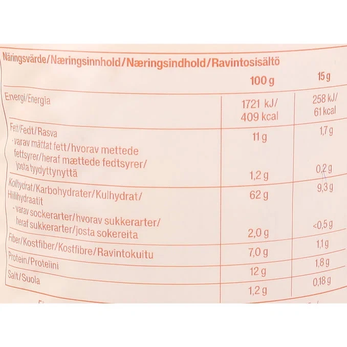 Knäckebröd Sesam & Havssalt