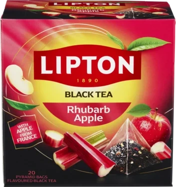 Lipton Rhubarb & Apple 30g 20ps