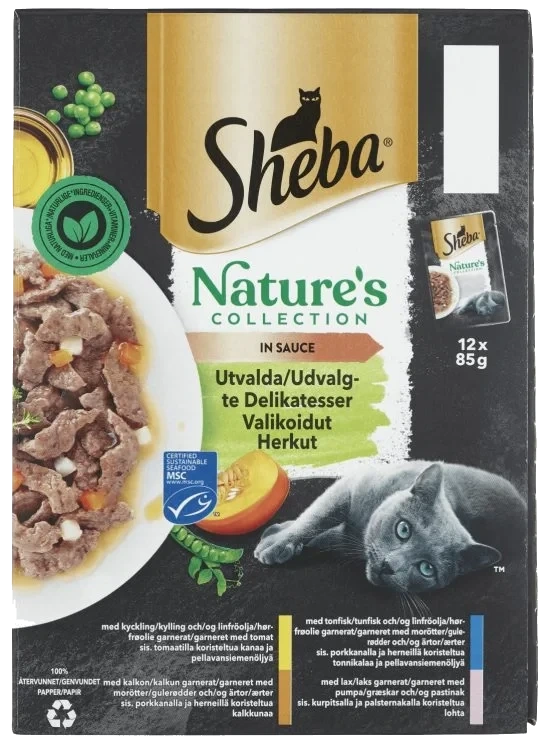 Sheba Nature's Collection Mixed Sel In Gravy