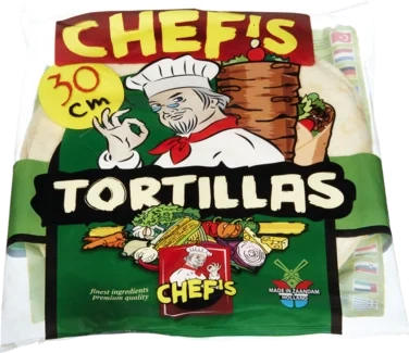 Chef's Hvete Tortilla 30cm