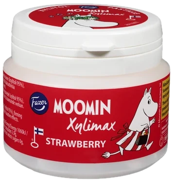 Fazer Xylimax Moomin Strawberry Pastilles 85g