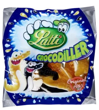 Lutti Crocodiller 130g