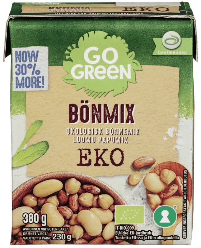 GoGreen Bønnemiks Økologisk 380g