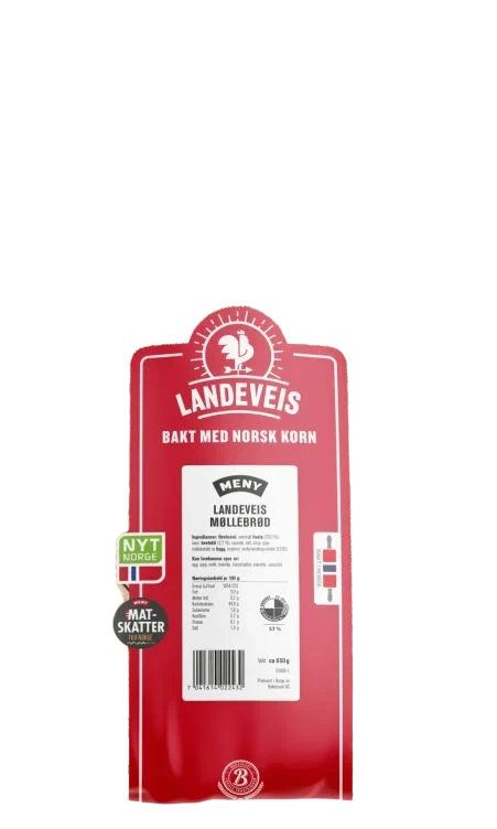 Møllebrød 650g Landeveis