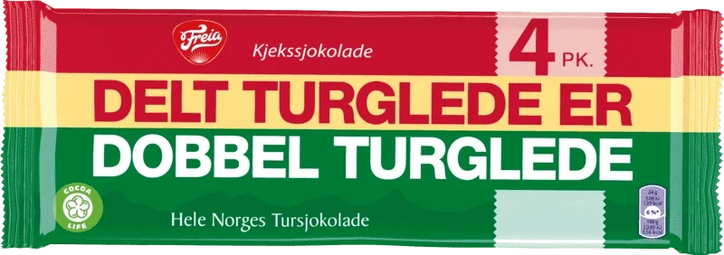 Freia Kvikk Lunsj 4pk 188g