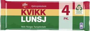 Kvikk Lunsj 4-pack 188g Freia